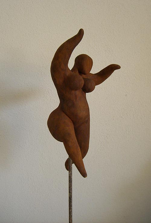 0708 schamottierter ton gebrannt
rostpatina
20x17x40cm